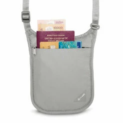 Pacsafe Coversafe V75 RFID Blocking Neck Pouch -SAMSONITE Store CoversafeV 75 10139103 Grey 2