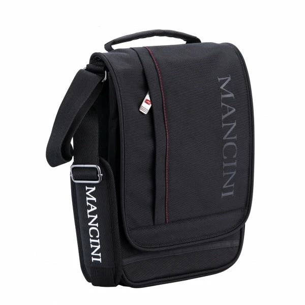 Mancini Biztech Crossover Bag For Tablet And E-Reader Black 3 Mancini Biztech Crossover Bag For Tablet And E-Reader Black