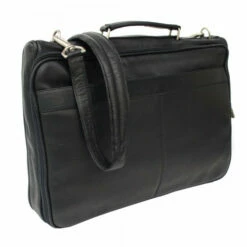 Piel Leather Double Executive Computer Bag Assorted Colors -SAMSONITE Store DOUBLE EXECUTIVE COMPUTER BAG black