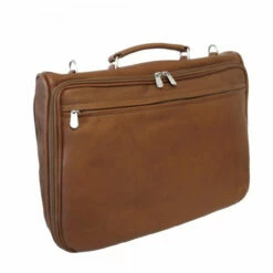 Piel Leather Double Executive Computer Bag Assorted Colors -SAMSONITE Store DOUBLE EXECUTIVE COMPUTER BAG saddle back
