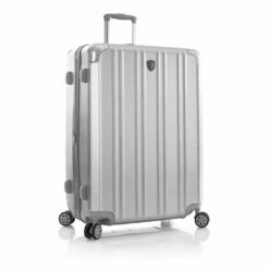 Heys DuoTrak 30" Spinner Luggage 16 Heys DuoTrak 30" Spinner Luggage -SAMSONITE Store Duotrak 30 frontqrt silver 750x750 09e94bf8 d5f1 407a 9947 e6bb7168b8ca