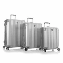 Heys DuoTrak 3pc Spinner Luggage Set -SAMSONITE Store Duotrak set silver 1500x1500 09cb1abb a989 4e48 ae39 431fa4b2f4d6