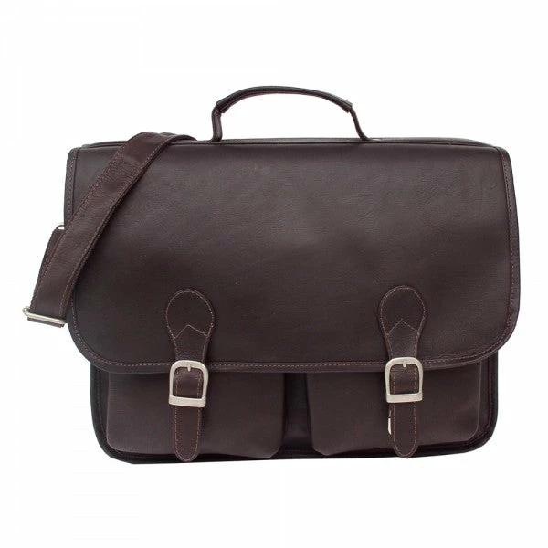 Piel Leather Executive Two Pocket Portfolio Assorted Colors 6 Piel Leather Executive Two Pocket Portfolio Assorted Colors - Image 4