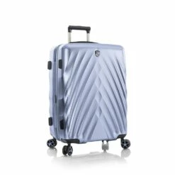 Heys EcoLite 26" Spinner Luggage -SAMSONITE Store EcoLite 26 frontqrt steelblue 750x750 809f61f6 06d7 4f1e a287 7f2944d1f4bc