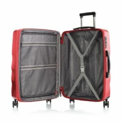 Heys EcoLite 26" Spinner Luggage -SAMSONITE Store EcoLite 26 open red 750x750 66552b7a 03d3 4344 8371 fa7591d7558c