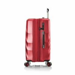 Heys EcoLite 26" Spinner Luggage -SAMSONITE Store EcoLite 26 side red 750x750 797597eb 1d89 4420 a45c 0be13e5d5054