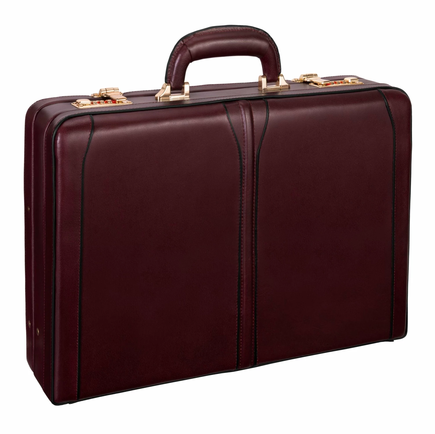 McKlein USA Turner Leather Expandable Attache Case Assorted Colors 7 McKlein USA Turner Leather Expandable Attache Case Assorted Colors - Image 5