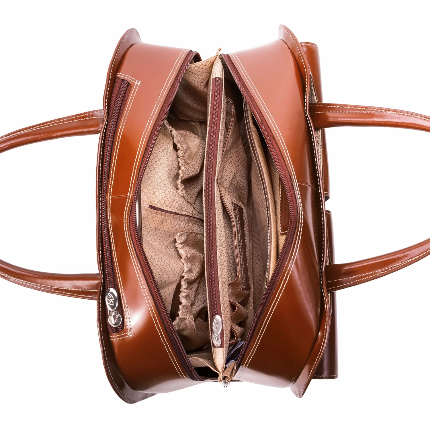 McKlein USA Davis 15.6" Leather Laptop Case Assorted Colors 9 McKlein USA Davis 15.6" Leather Laptop Case Assorted Colors - Image 7