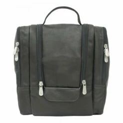 Piel Leather Hanging Travel Toiletry Kit 15 Piel Leather Hanging Travel Toiletry Kit -SAMSONITE Store HANGING TRAVEL TOILETRY KIT black