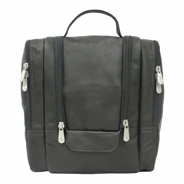 Piel Leather Hanging Travel Toiletry Kit 8 Piel Leather Hanging Travel Toiletry Kit - Image 6
