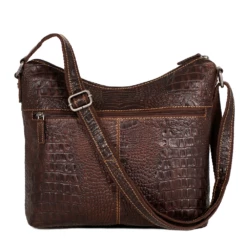 Jack Georges Hornback Croco Hobo Bag 10 Jack Georges Hornback Croco Hobo Bag -SAMSONITE Store HB814 brn back