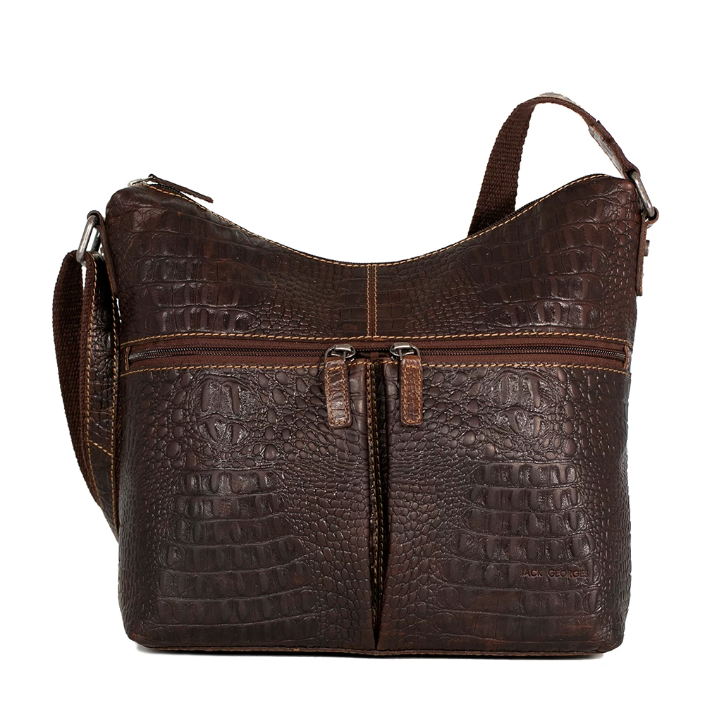 Jack Georges Hornback Croco Hobo Bag 5 Jack Georges Hornback Croco Hobo Bag - Image 3
