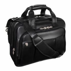 McKlein USA Damen 17" Leather Patented Detachable Wheeled Laptop Briefcase Assorted Colors -SAMSONITE Store HxPHntKg