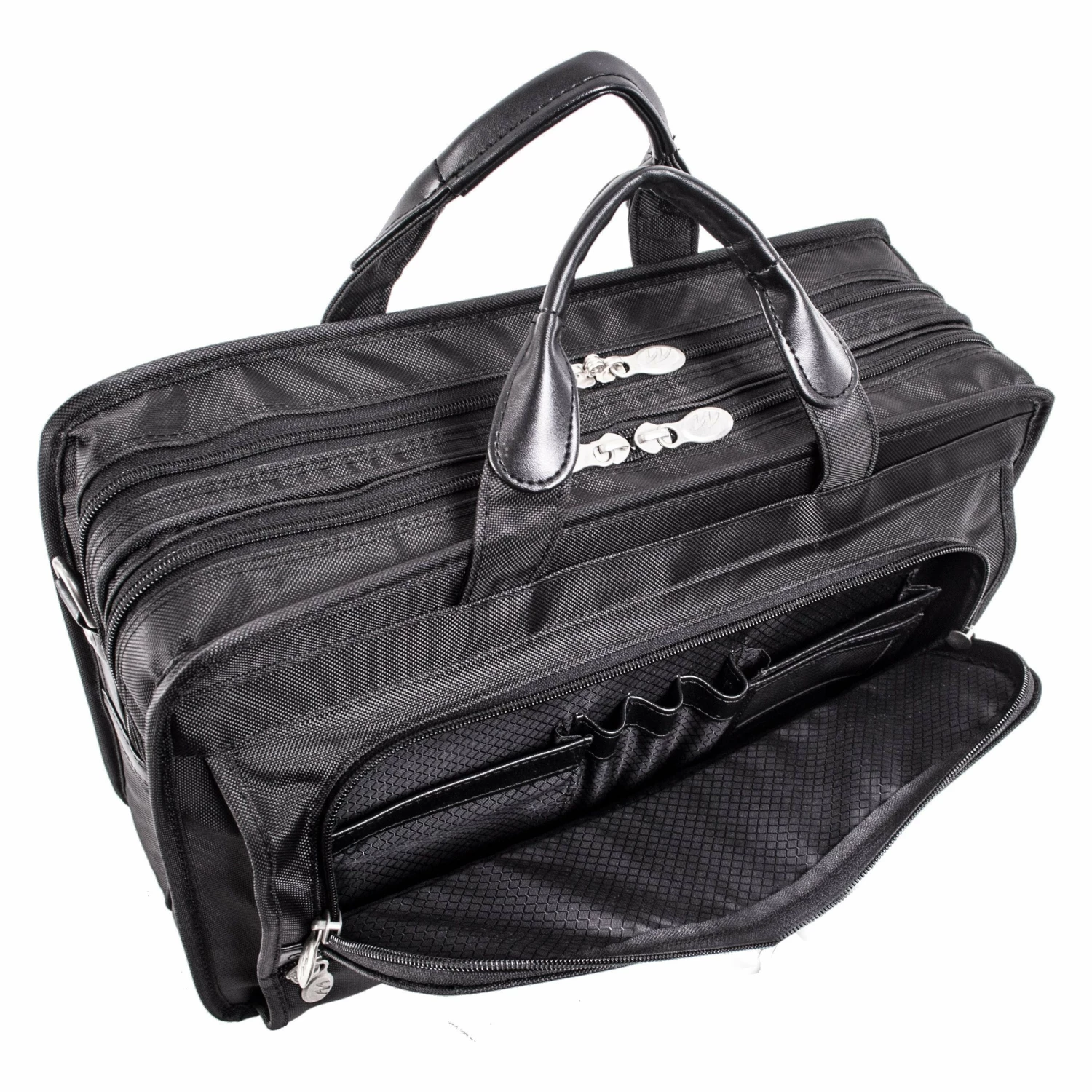 McKlein ELSTON | 15” Nylon Dual-Compartment Laptop Briefcase 5 McKlein ELSTON | 15” Nylon Dual-Compartment Laptop Briefcase - Image 3