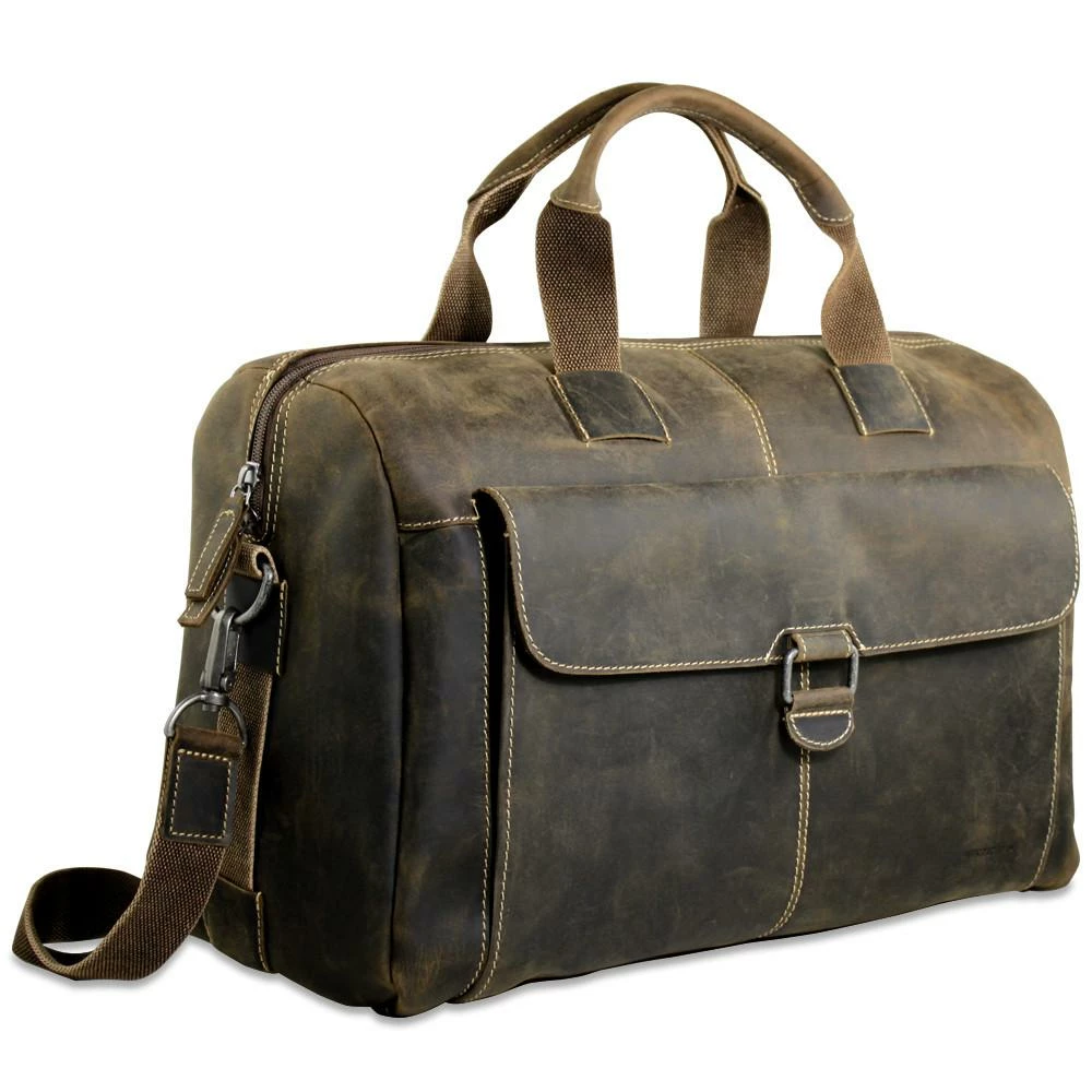 Jack Georges Arizona Collection Overnighter Bag Brown 3 Jack Georges Arizona Collection Overnighter Bag Brown