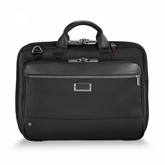 Briggs & Riley @work Medium Brief Black Or Grey 3 Briggs & Riley @work Medium Brief Black Or Grey