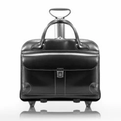 McKlein USA Lakewood Leather Fly Through Ladies Briefcase Assorted Colors -SAMSONITE Store L OtCZn3