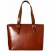 Jack Georges Milano Collection Madison Avenue Business Tote Cognac -SAMSONITE Store MILANO MADISON AVENUE BUSINESS TOTE cognac