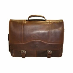 Mancini Buffalo Porthole Briefcase For 15.6'' Laptop Or Tablet