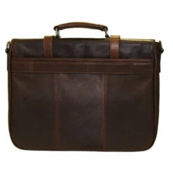 Mancini Buffalo Single Compartment Briefcase For 15'' Laptop -SAMSONITE Store Mancini Single Compartment Briefcase back