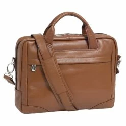 McKlein USA Bridgeport Leather Laptop Briefcase Assorted Colors 15 McKlein USA Bridgeport Leather Laptop Briefcase Assorted Colors -SAMSONITE Store McKlein USA Bridgeport Leather Laptop Briefcase brown strap