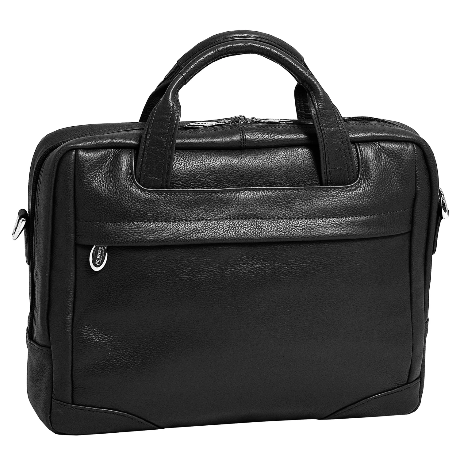McKlein USA Bronzeville Leather Medium Laptop Briefcase Assorted Colors 3 McKlein USA Bronzeville Leather Medium Laptop Briefcase Assorted Colors