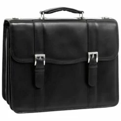 McKlein USA Flournoy Leather Double Compartment Laptop Briefcase Assorted Colors -SAMSONITE Store McKlein USA Flournoy Leather Double Compartment Laptop Briefcase black