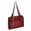 McKlein USA Glenview Leather Ladies Briefcase Assorted Colors -SAMSONITE Store McKlein USA Glenview Leather Ladies Briefcase red
