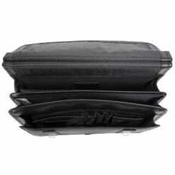 McKlein USA Halsted 15.6" Leather Double Compartment Laptop Briefcase Assorted Colors -SAMSONITE Store McKlein USA Halsted Leather Double Compartment Laptop Case black open