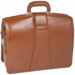 McKlein USA Harrison Leather 17" Partners Laptop Briefcase Assorted Colors 8 McKlein USA Harrison Leather 17" Partners Laptop Briefcase Assorted Colors -SAMSONITE Store McKlein USA Harrison Leather 17 Partners Laptop Briefcase brown back
