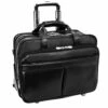 McKlein USA Roosevelt 17" Leather Detachable Wheeled Laptop Briefcase With Removable Sleeve -SAMSONITE Store McKlein USA Roosevelt 17 Leather Detachable Wheeled Laptop Briefcase w Removable Sleeve