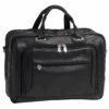 McKlein USA West Loop 15.6" Leather Expandable Double Compartment Briefcase Black 1 McKlein USA West Loop 15.6" Leather Expandable Double Compartment Briefcase Black -SAMSONITE Store McKlein USA West Loop Leather Expandable Double Compartment Briefcase Black