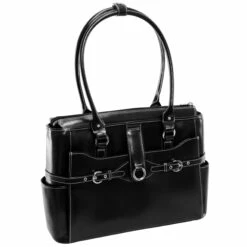 McKlein USA Willow Springs 15.6" Leather Ladies Laptop Briefcase Assorted Colors -SAMSONITE Store McKlein USA Willow Springs Leather Ladies Briefcase black