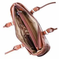 McKlein USA Willow Springs 15.6" Leather Ladies Laptop Briefcase Assorted Colors -SAMSONITE Store McKlein USA Willow Springs Leather Ladies Briefcase brown open