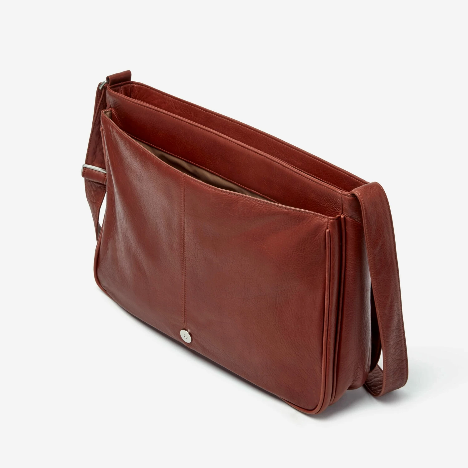 Osgoode Marley Cashmere Leather Messenger Bag 8 Osgoode Marley Cashmere Leather Messenger Bag - Image 6