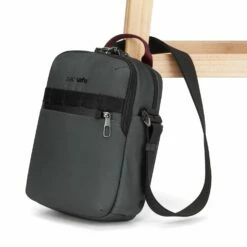 Pacsafe Metrosafe X Anti Theft Vertical Crossbody -SAMSONITE Store MetrosafeX VerticalCrossbody 30620144 Slate 6