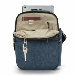 Pacsafe Metrosafe X Anti Theft Vertical Crossbody -SAMSONITE Store MetrosafeX VerticalCrossbody 30620646 DarkDenim 6