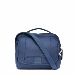Pacsafe Metrosafe LS140 Anti Theft Shoulder Bag Assorted Colors -SAMSONITE Store Metrosafe LS140 30410638 Deep Navy