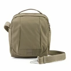 Pacsafe Metrosafe LS200 Anti Theft Shoulder Bag -SAMSONITE Store Metrosafe LS200 30420221 Earth Khaki