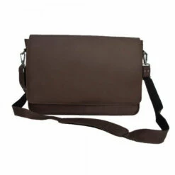 Piel Leather Professional Laptop Messenger Bag Assorted Colors -SAMSONITE Store PROFESSIONAL LAPTOP MESSENGER choco front