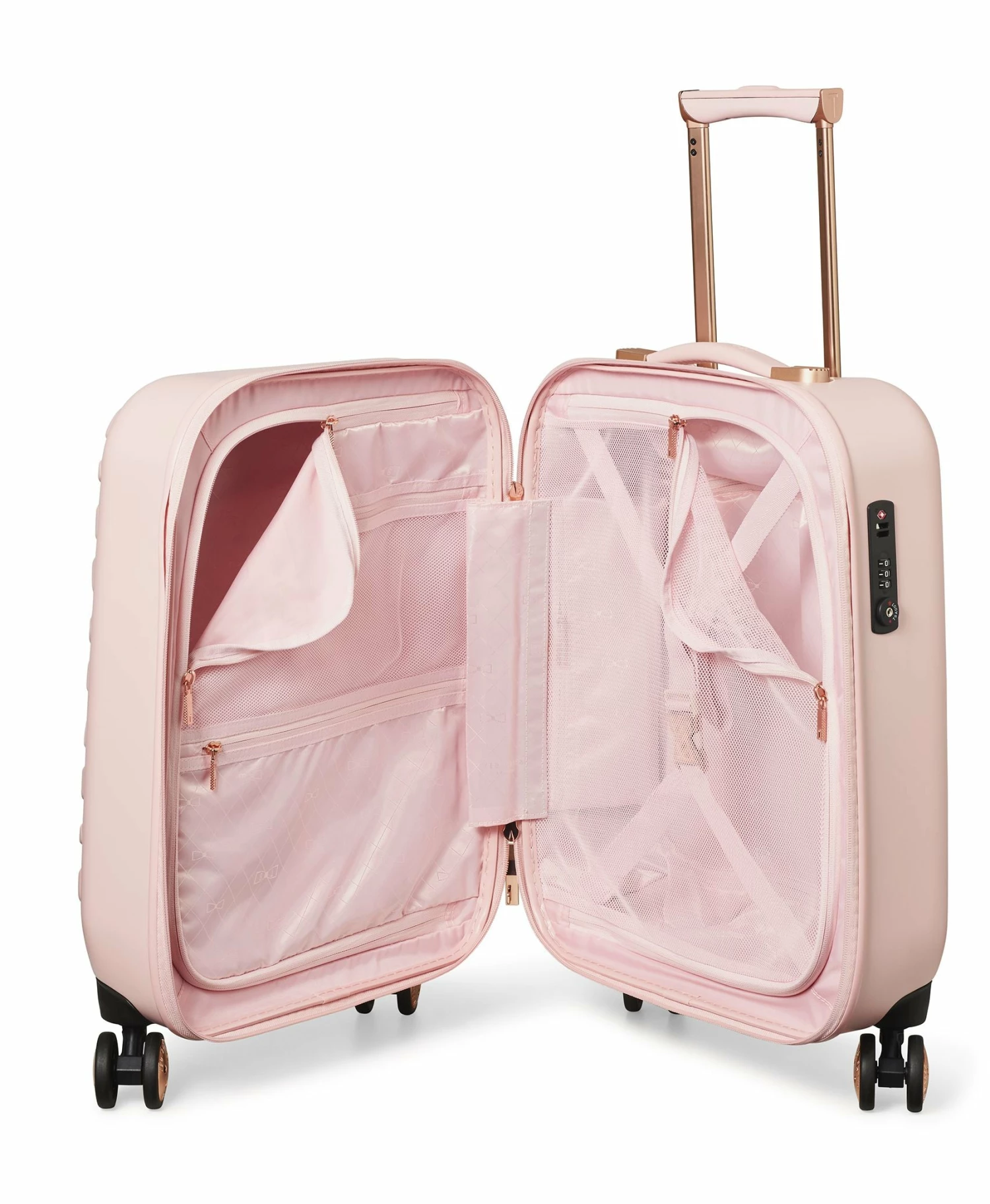 Ted Baker Womens Belle 4 Wheel Small Suitcase 9 Ted Baker Womens Belle 4 Wheel Small Suitcase - Image 7