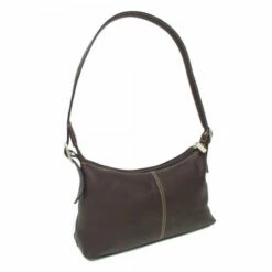 Piel Leather Mini Shoulder Bag Assorted Colors -SAMSONITE Store SHOULDER MINI choco side