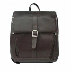 Piel Leather Slim Computer Backpack Assorted Colors -SAMSONITE Store SLIM COMPUTER BACKPACK choco