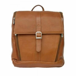 Piel Leather Slim Computer Backpack Assorted Colors -SAMSONITE Store SLIM COMPUTER BACKPACK saddle