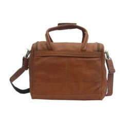 Piel Leather Small Computer Carry On Bag Assorted Colors -SAMSONITE Store SMALL COMPUTER CARRY ON BAG saddle back