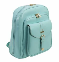 Mcklein OLYMPIA | 11" Leather Business Laptop Tablet Backpack -SAMSONITE Store Tkso PEQ
