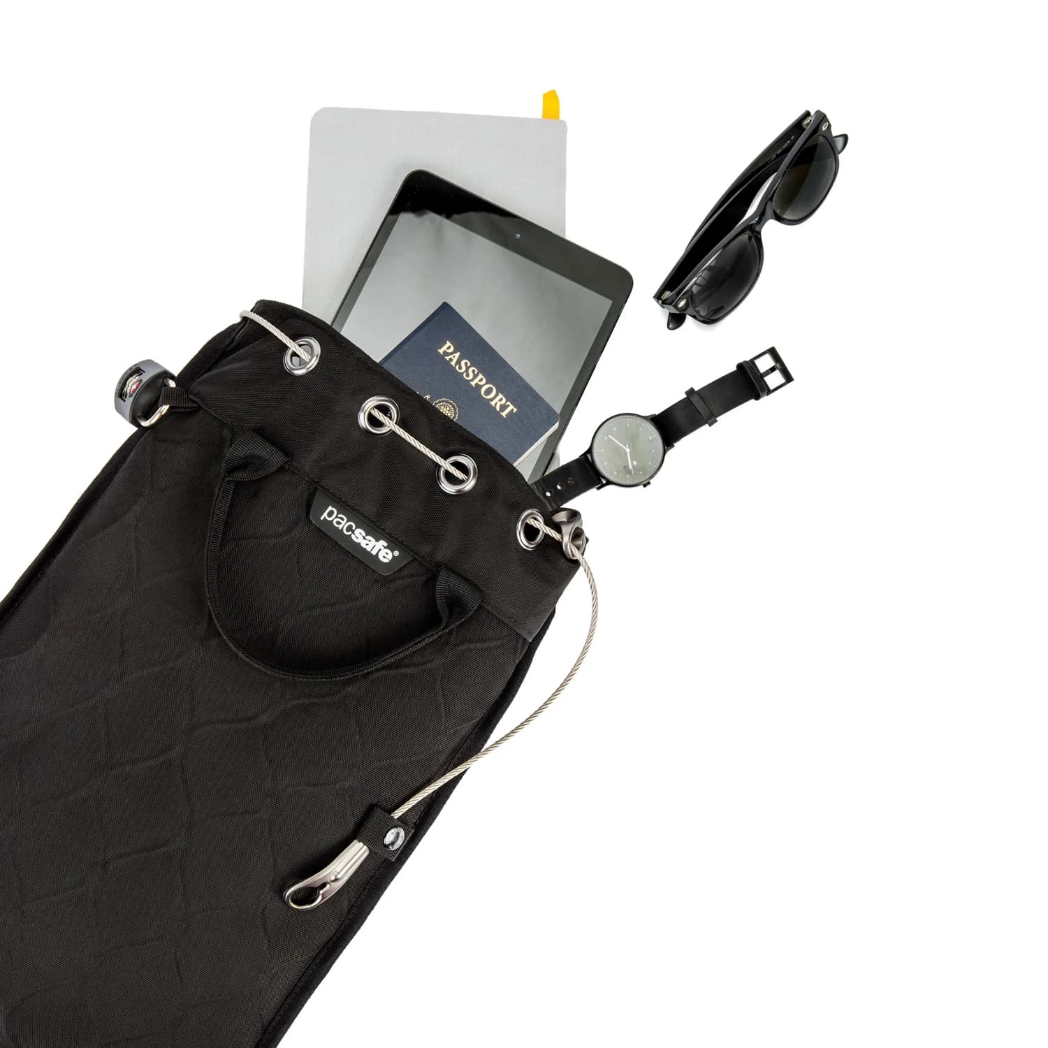 Pacsafe Travelsafe 5L GII Portable Safe Black 6 Pacsafe Travelsafe 5L GII Portable Safe Black - Image 4