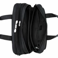 McKlein USA Pearson Expandable Double Compartment Briefcase Black -SAMSONITE Store TryVfm9Q