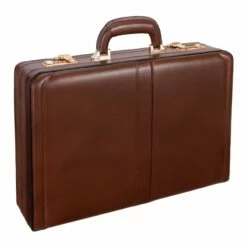 McKlein USA Harper Leather Expandable Attache Briefcase Assorted Colors -SAMSONITE Store U2 mAMig