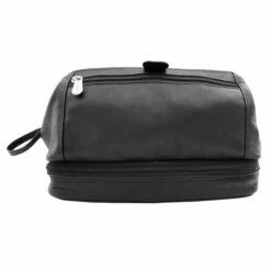 Piel Leather U-Frame Utility Kit With Zip Bottom